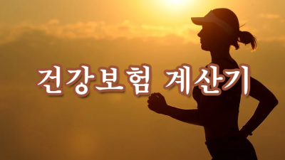 건강보험계산기